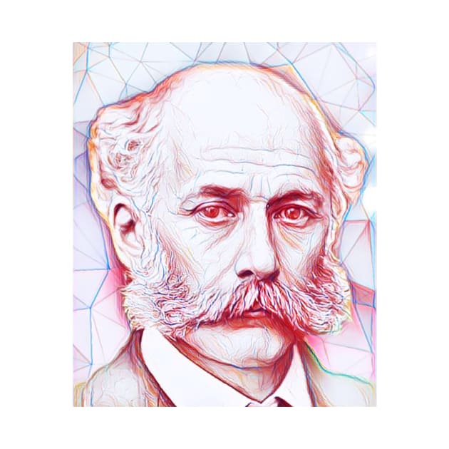 Joseph Bazalgette Portrait | Joseph Bazalgette Artwork | Line Art by JustLit