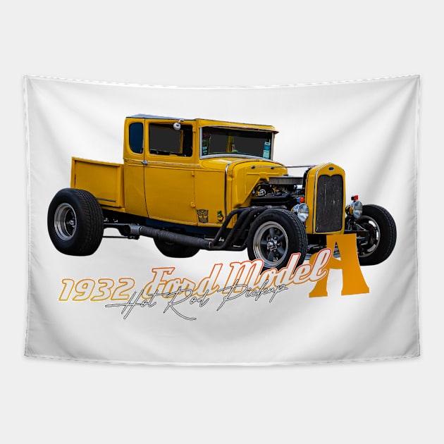 1932 Ford Model A Hot Rod Pickup Tapestry by Gestalt Imagery