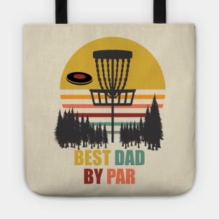 Disc Golf Best Dad T-Shirt Tote