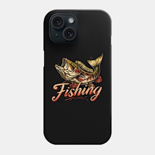 Fishing t-shirt Phone Case