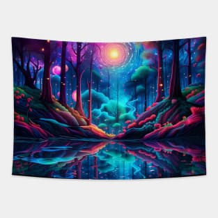 Vibrant Night Tapestry