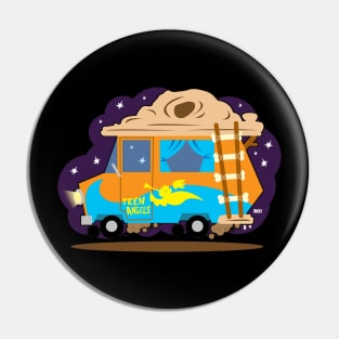 van captain caveman Pin