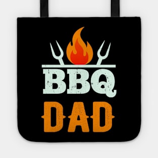 BBQ Dad Grilling Father Barbecue Fun Tote