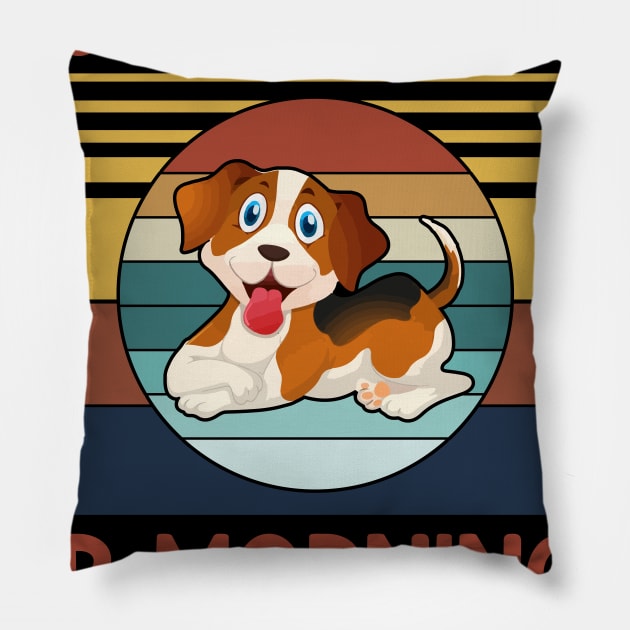 I don't like morning people or mornings or people (vol-6) Pillow by Merch Design