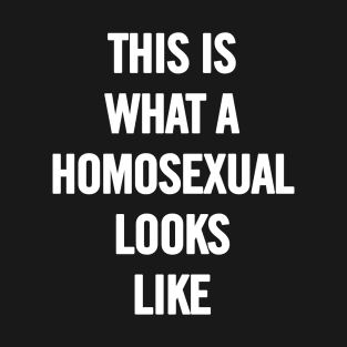 This Is What A Homosexual Looks Like T-Shirt