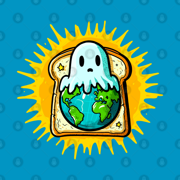 Earth Day Ghost On Toast by Ghost on Toast