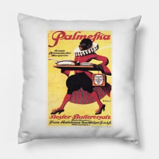 PALMEFKA Margarine Finest Butter Substitute Vintage German Food Advertisement Pillow