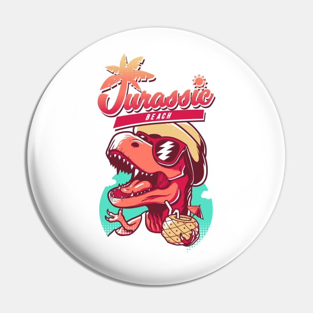 Jurassic Beach Pin by supernunal