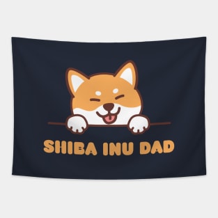 Shiba Inu Dad, Shiba inu mask, Shiba inu owner gift, gift for shiba owner, shiba inu daddy, shiba inu gift Tapestry