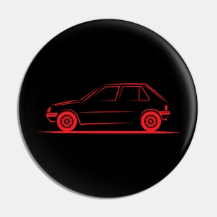 Peugeot 205 Red Pin