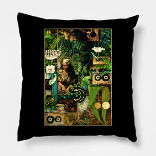 growing: a rainforest of music Pillow