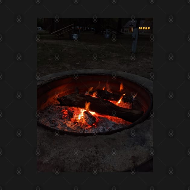 Campfire at Night by DJTobyGaming