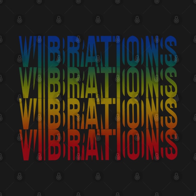 Vibrations - Retro Typography Design by DankFutura