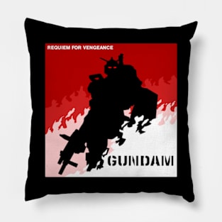 Gundam Requiem For Vengeance Silhouette Pillow