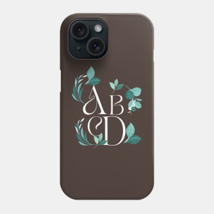 abcd Phone Case