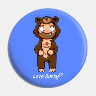 Brown Bear Onesie Pin