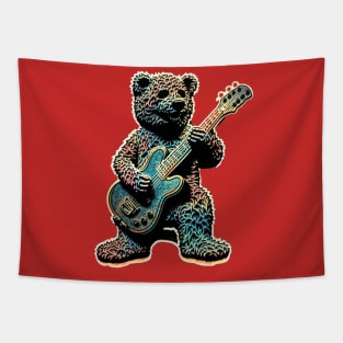 Deadhead Bear - Original Artwork Tapestry