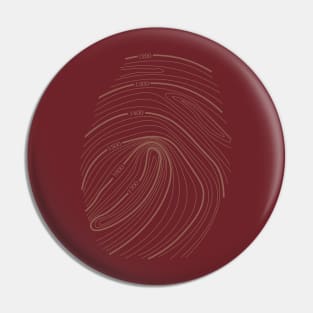 Topographic Fingerprint Pin