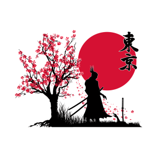 Samurai Story | HDR Graphics Japanese Art T-Shirt