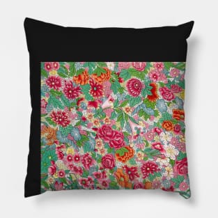 Chinese Flowers Pillow