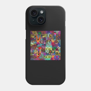 Galos de Barcelos in abstract Phone Case