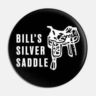 Bill's Silver Saddle Pin