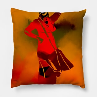 Punjabi Girl Bhangra Pillow