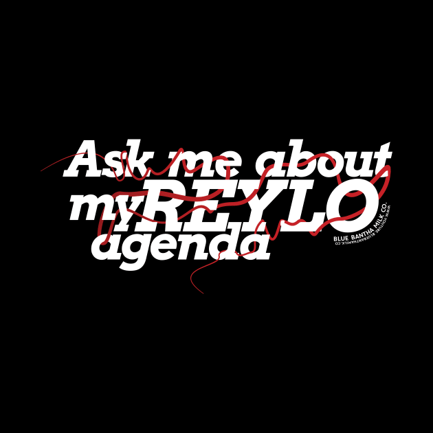 Ask me about my Reylo agenda (Dark) by Blue Bantha Milk Co