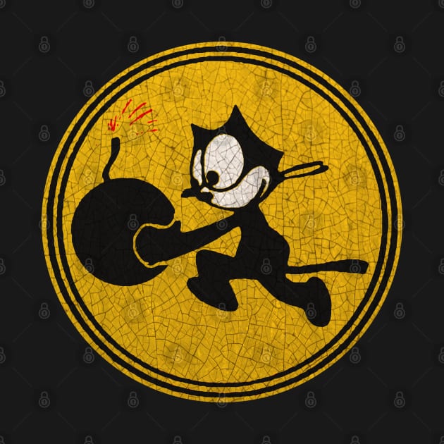 Cat Bomber ww2 Patch by Midcenturydave