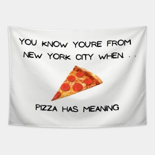 NYC Pizza (Light Colors) Tapestry