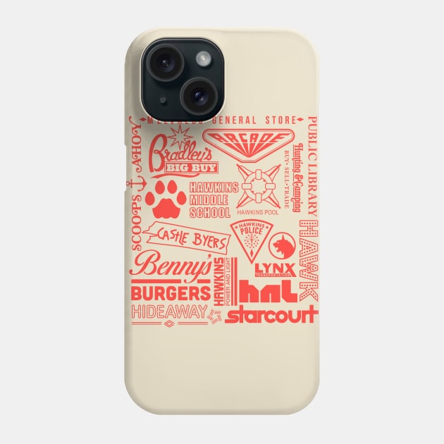 From the Hawkins Chamber of Commerce Phone Case by RisaRocksIt