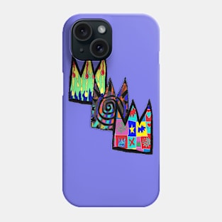 Graffiti cool crowns 3 Phone Case