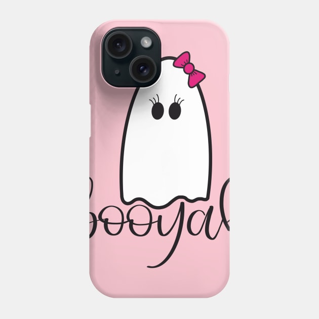 Girl Booyah! Phone Case by LetteringByKaren