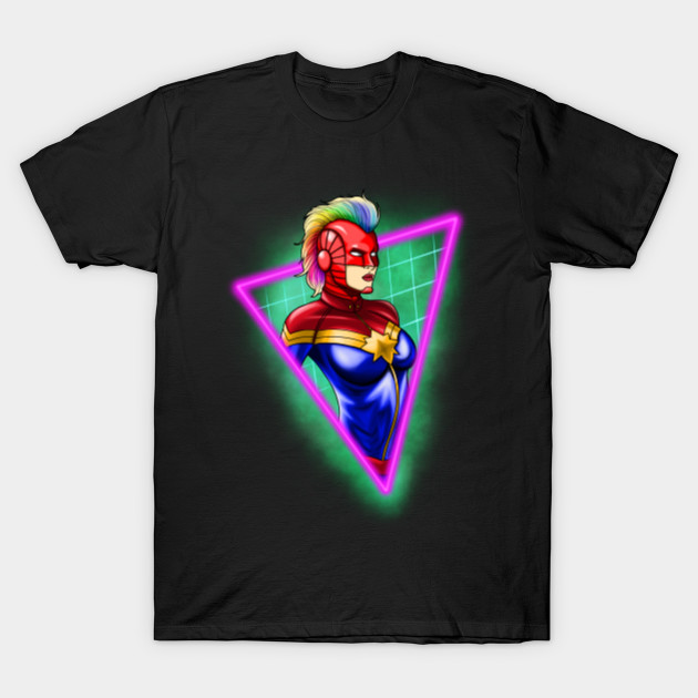 90s Captain Marvel Captain America T Shirt Teepublic