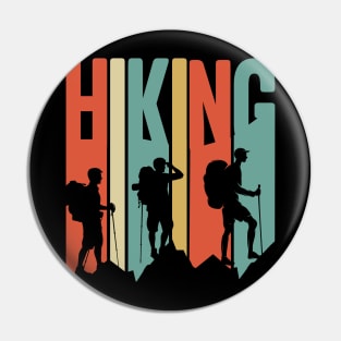 Hiking is adventure Pin