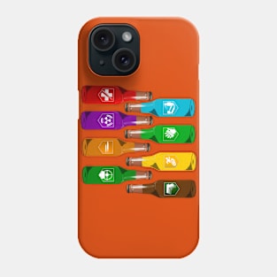 Zombie Perks Take Your Pick on Orange Phone Case