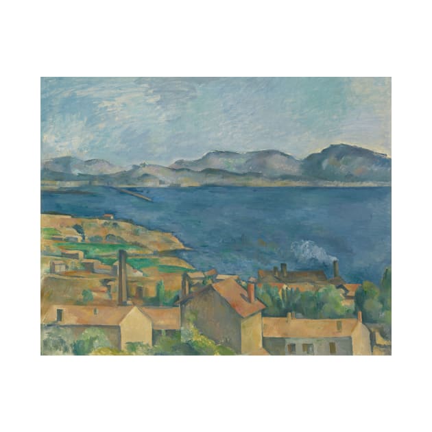 The Bay of Marseilles, Seen from L'Estaque by Paul Cezanne by Classic Art Stall