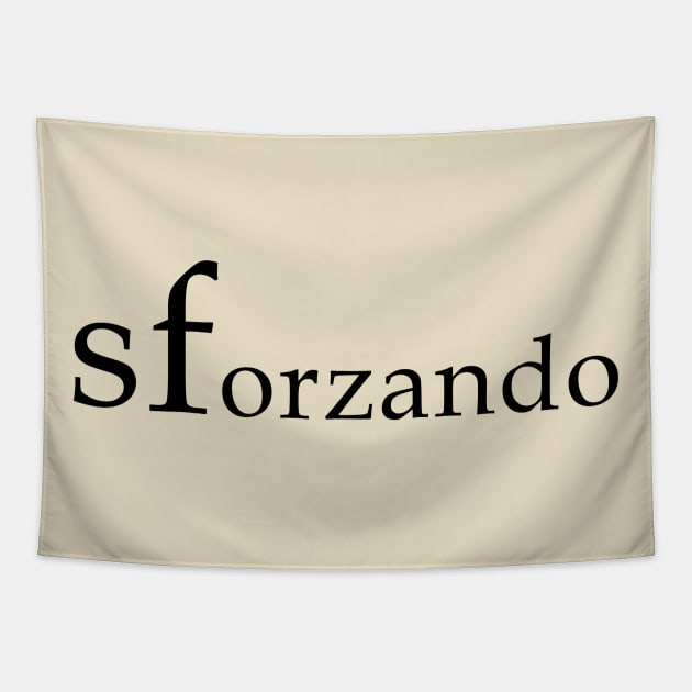 sForzando Tapestry by GramophoneCafe