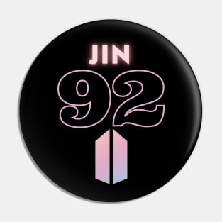 BTS Jin 92: Logo Pin