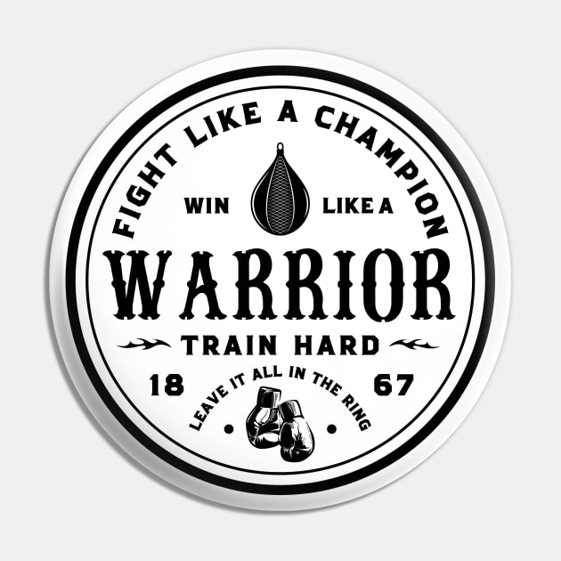 Fight like a champion, win like a warrior. Pin by ZM1