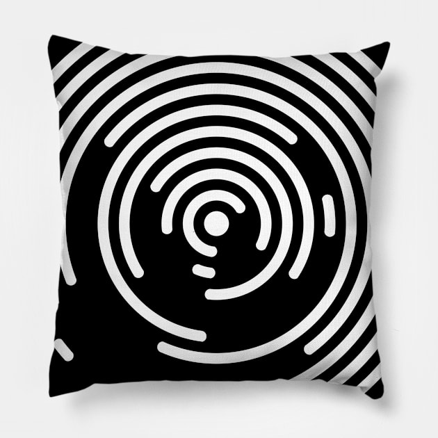 Fingerprint Pillow by ganola