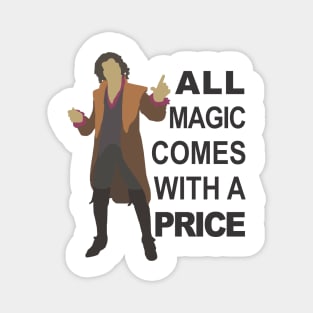 Rumple - All Magic - Black Text Magnet