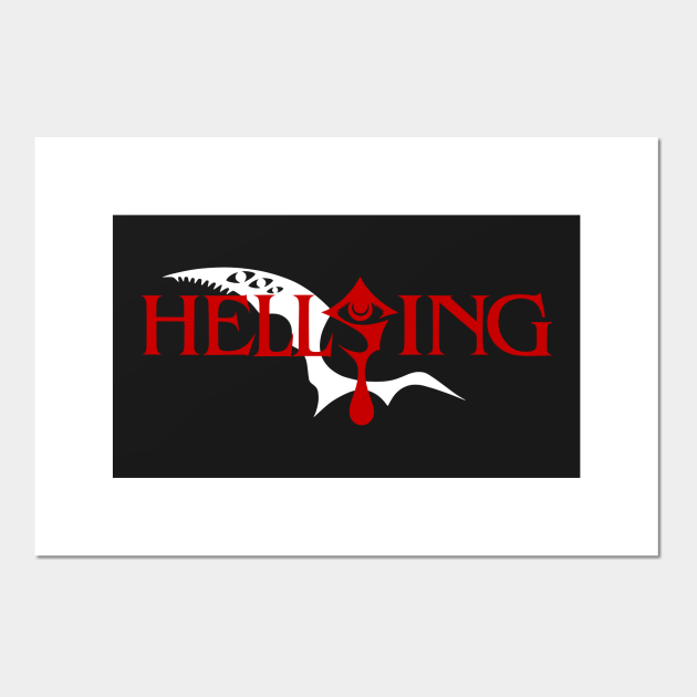 Logo of Hellsing Anime - Anime - Posters and Art Prints | TeePublic Logo of Hellsing Anime - Anime - Posters and Art Prints | TeePublic