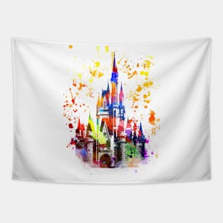 Magical Castle Tapestry