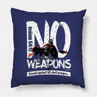 NO-WEAPONS soldier with a javelin Pillow