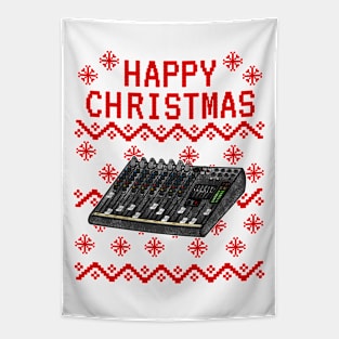 Sound Engineer Ugly Christmas Music Producer Musician Tapestry