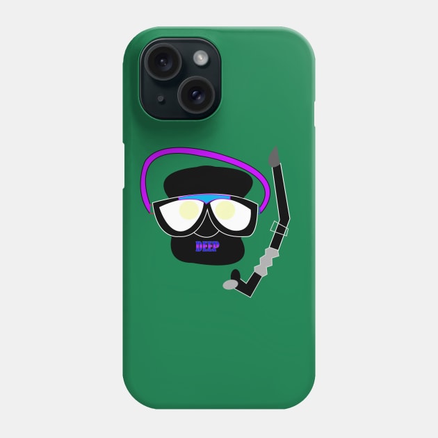 black mask Phone Case by momomoma