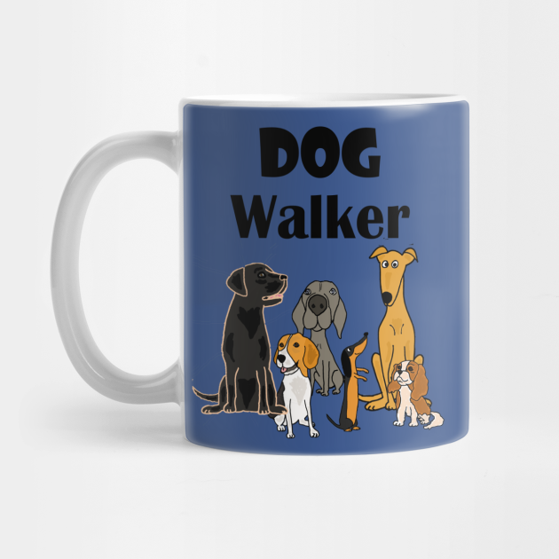 dog walker mug