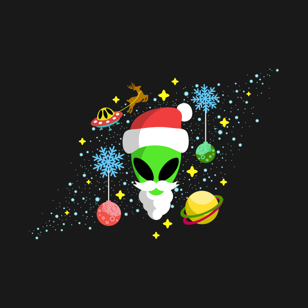 Alien Santa by AdrianaStore