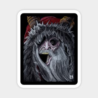 Krampus - Have you been Naughty, or really Naughty? Magnet